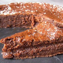 Gâteau chocolat caramel